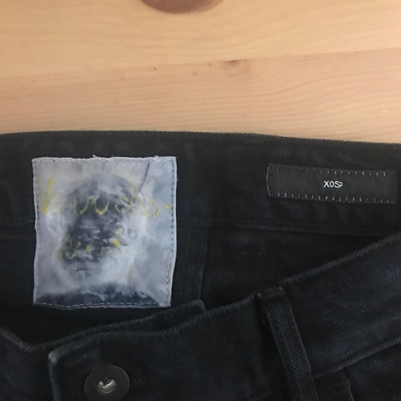 Versuchskind Berlin Jeans Style XOSP Men's Size 33 Handmade Drop Crotch Black - Picture 5 of 13